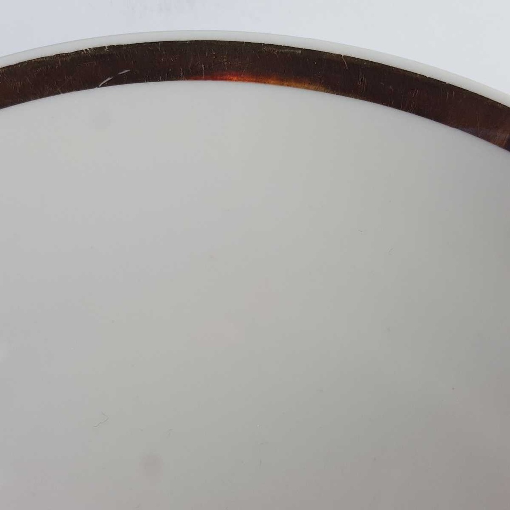 [2119141] 6er Set Kuchenteller Dessertteller Goldrand 19 cm Schumann Arzberg 6 mm gebraucht - gut Bild 6