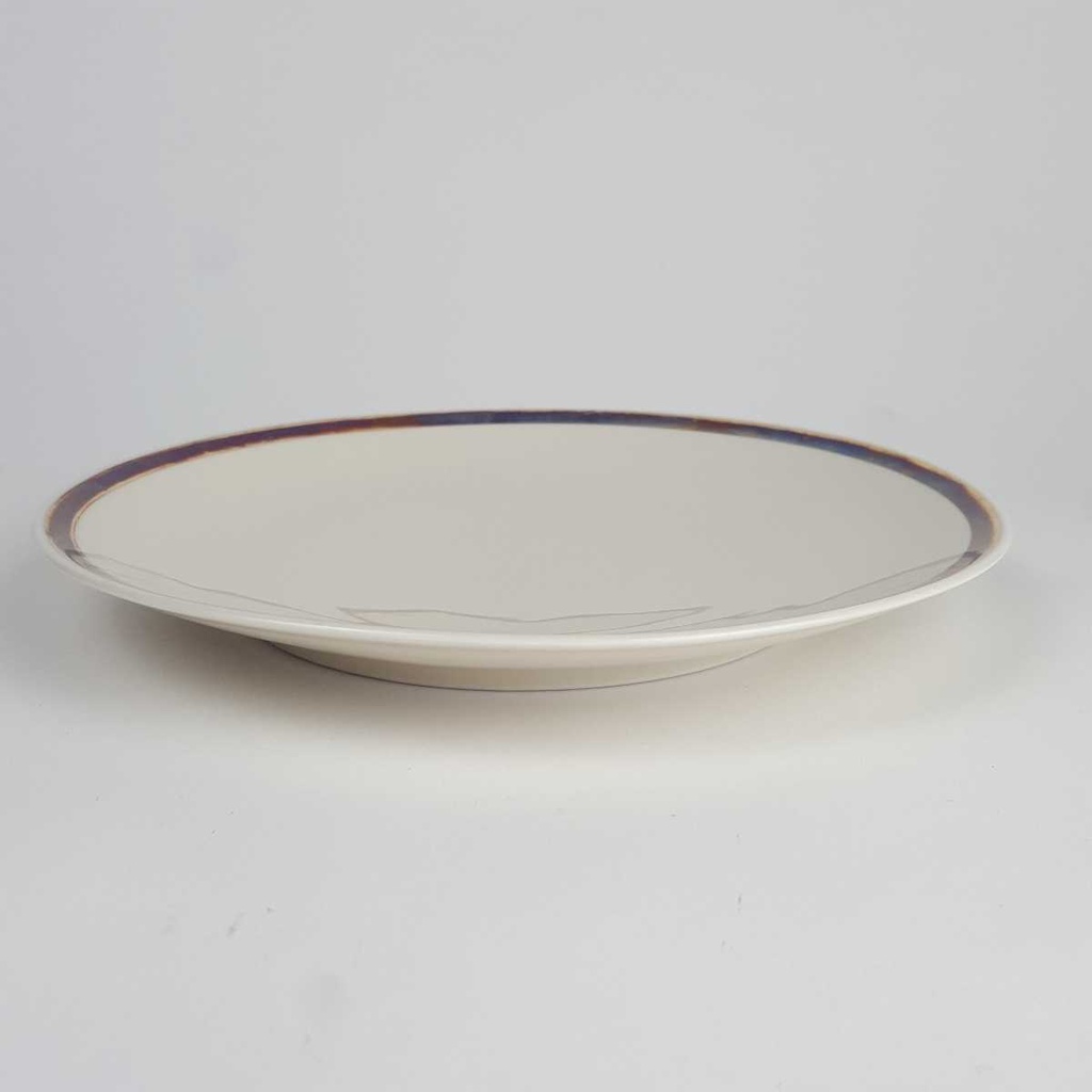 [2119141] 6er Set Kuchenteller Dessertteller Goldrand 19 cm Schumann Arzberg 6 mm gebraucht - gut Bild 8