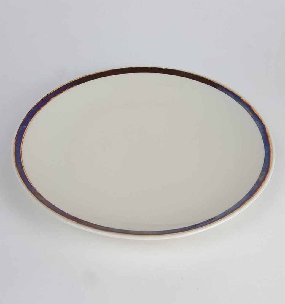 [2119141] 6er Set Kuchenteller Dessertteller Goldrand 19 cm Schumann Arzberg 6 mm gebraucht - gut Bild 9