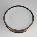 [458164188] Kuchenteller Dessertteller Goldrand 19,8 cm Schaller weiß Bavaria gebraucht - gut Bild 3