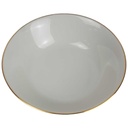 [458164192] Schüssel Goldrand 23,4 cm Winterling elfenbein Beige gebraucht - gut Bild 2
