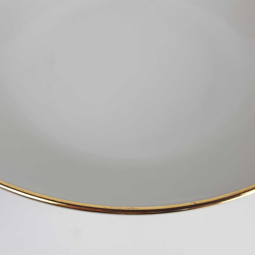 [458164192] Schüssel Goldrand 23,4 cm Winterling elfenbein Beige gebraucht - gut Bild 3