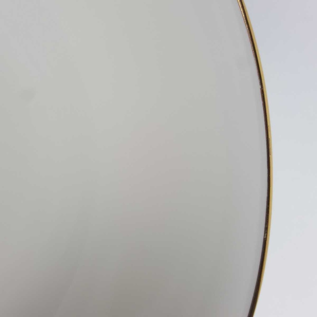 [458164193] Schüssel Goldrand 25,4 cm Winterling elfenbein Beige gebraucht - gut Bild 3