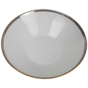 [458164196] Schüssel Goldrand 25 cm Edelstein Bavaria Grauband 21499 gebraucht - gut Bild 2