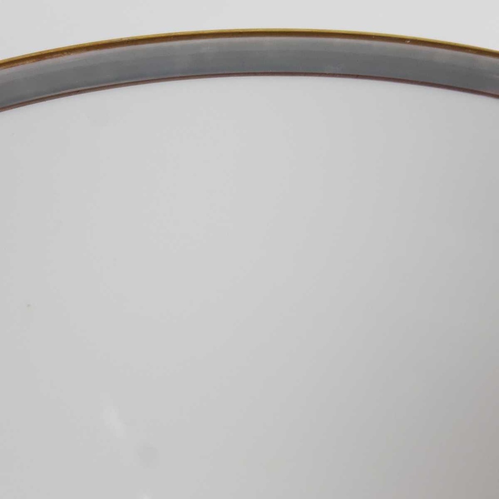 [458164196] Schüssel Goldrand 25 cm Edelstein Bavaria Grauband 21499 gebraucht - gut Bild 3