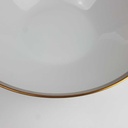 [458164196] Schüssel Goldrand 25 cm Edelstein Bavaria Grauband 21499 gebraucht - gut Bild 4