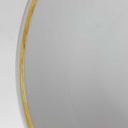 [458164197] Schüssel Goldrand 24,5 cm Bavaria Germany weiß gebraucht - gut Bild 3