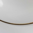 [458164197] Schüssel Goldrand 24,5 cm Bavaria Germany weiß gebraucht - gut Bild 4