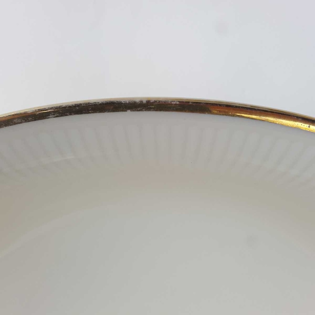 [458164205] Schüssel Goldrand 24 cm Zeh Scherzer Schumann Bavaria gebraucht - gut Bild 3