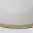 [458164210] Schüssel Goldrand Golddekor 23,8 cm Seltmann Weiden Vohenstrauß elfenbein gebraucht - gut Bild 4