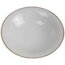 [458164212] Schüssel Goldrand 23,4 cm Mitterteich weiß Bavaria gebraucht - gut Bild 2