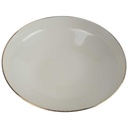 [458164213] Schüssel Goldrand 22,8 cm Zeh Scherzer Form 09773 Elfenbein Beige gebraucht - gut Bild 2
