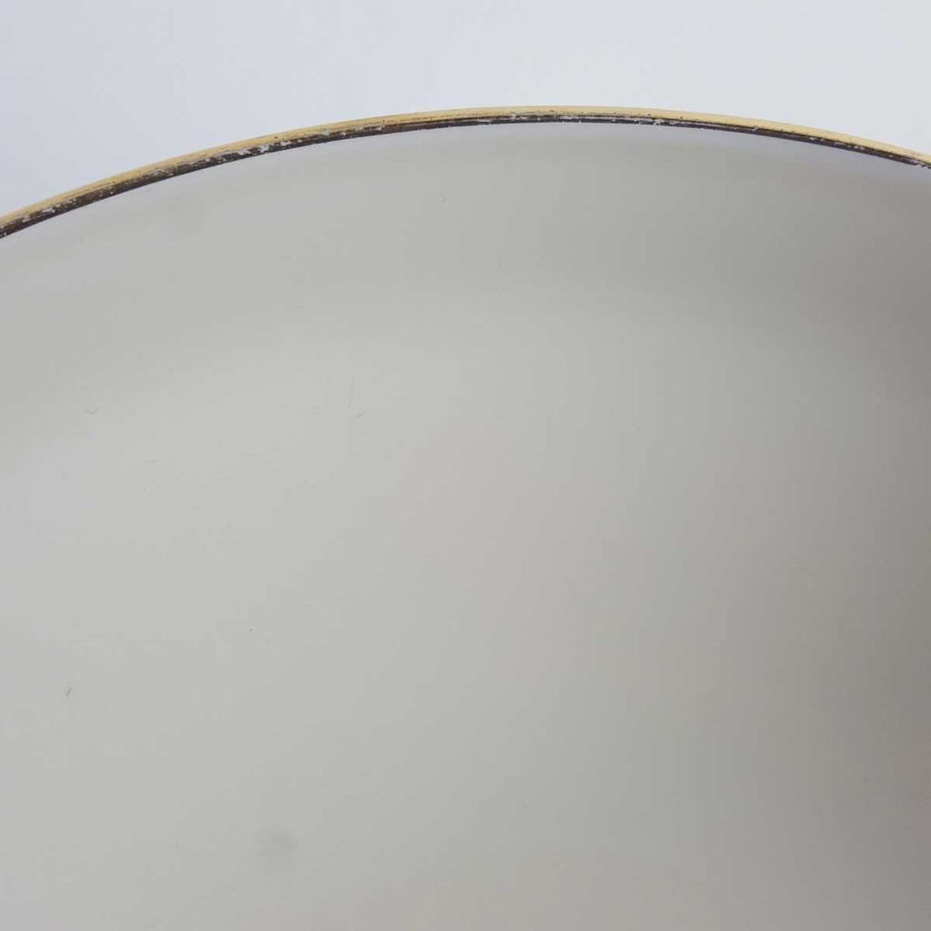 [458164213] Schüssel Goldrand 22,8 cm Zeh Scherzer Form 09773 Elfenbein Beige gebraucht - gut Bild 4