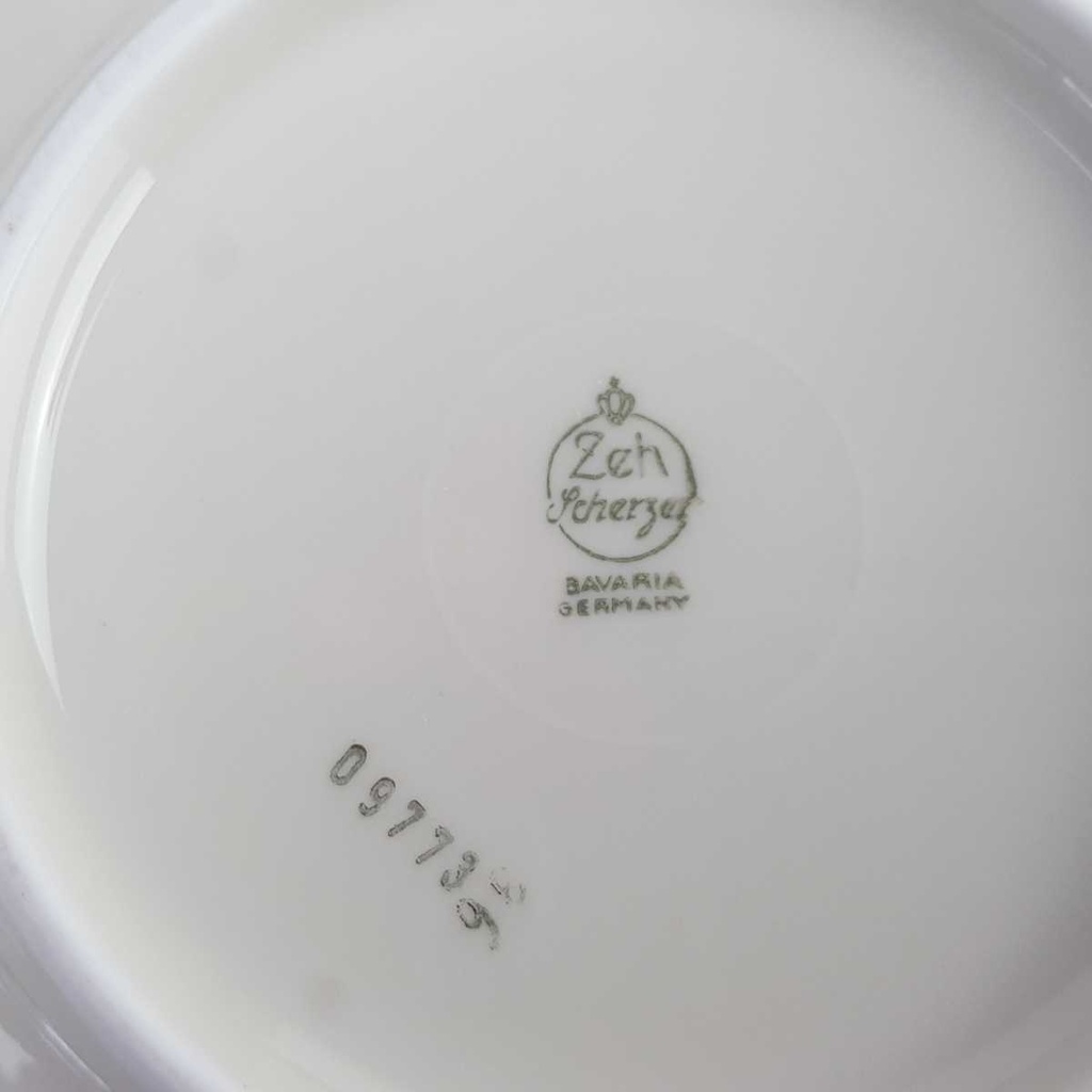 [458164213] Schüssel Goldrand 22,8 cm Zeh Scherzer Form 09773 Elfenbein Beige gebraucht - gut Bild 5