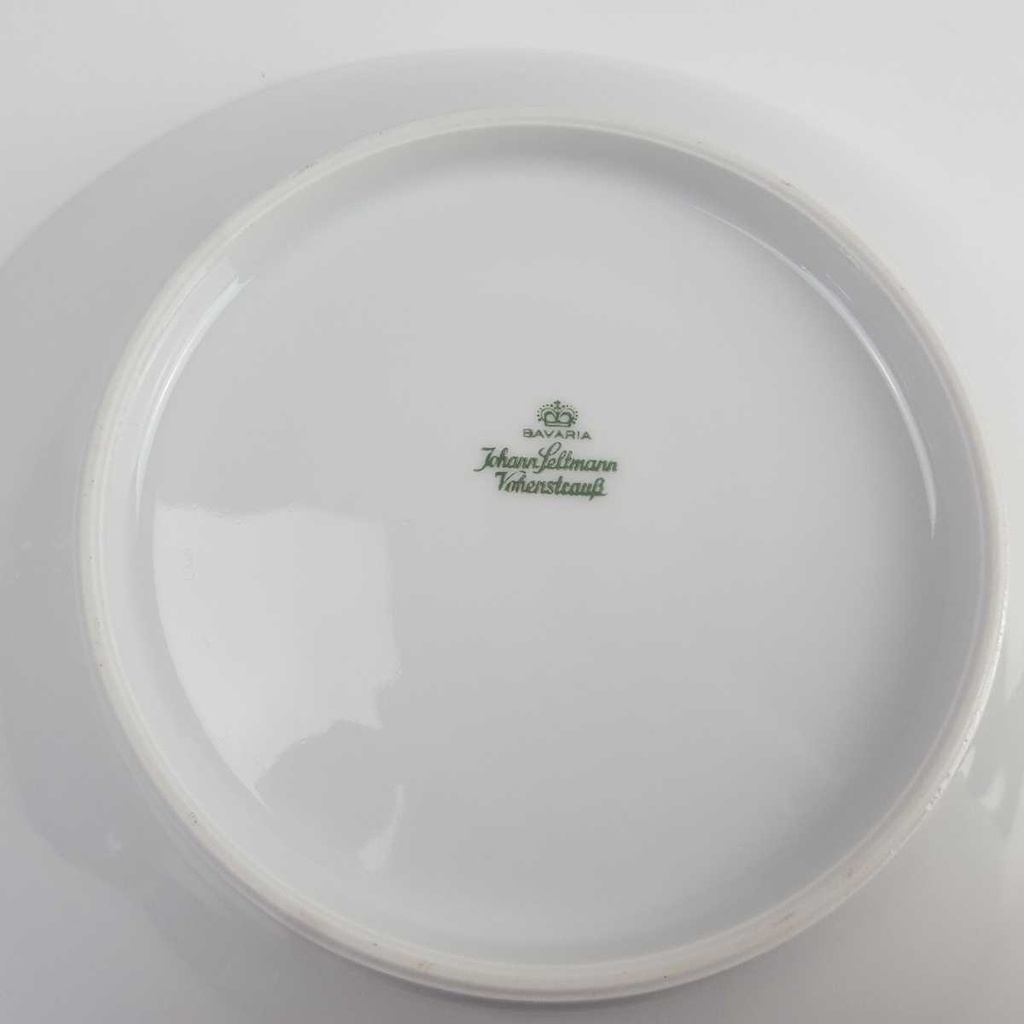 [458164214] Schüssel Goldrand Golddekor 24 cm Seltmann Weiden Vohenstrauß Weiß gebraucht - gut Bild 5