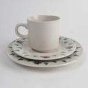 [2119144] 3er Set Gedeck 3tlg Wellco Design Krefeld Feinsteinzeug Weihnachten gebraucht - gut Bild 4