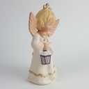 [458164230] Keramik Keramikfigur Engel mit Laterne H 19,2 cm Bild 2