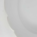 [458164244] Suppenteller 23,7 cm Seltmann Weiden Inka Weiß gebraucht - akzeptabel Bild 3
