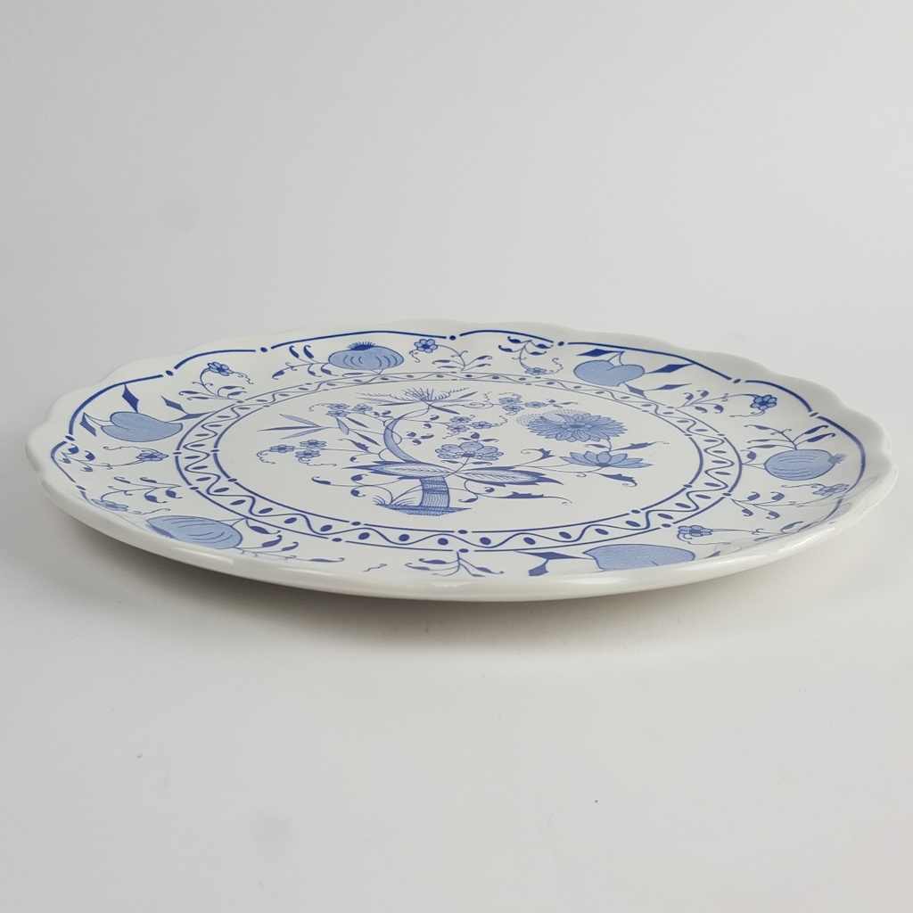 [458164246] Servierplatte Nuova Fontebasso Zwiebelmuster gebraucht - gut Bild 2