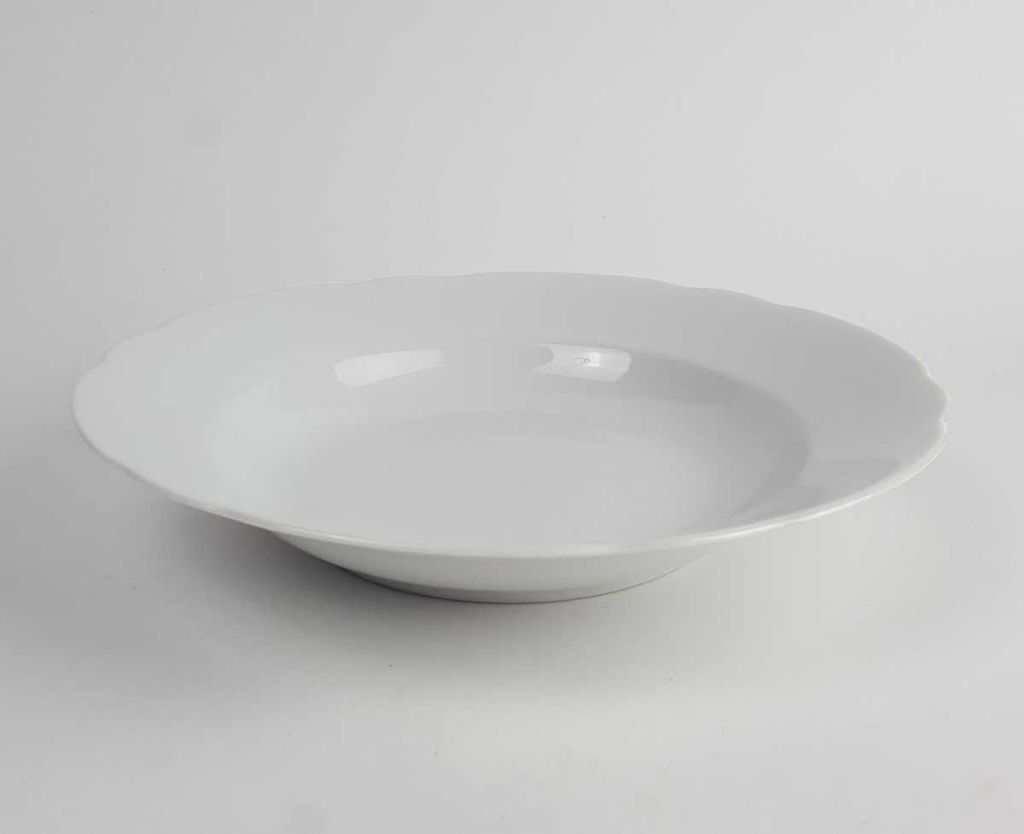 [458164248] Suppenteller 23,8 cm Schirnding Bavaria Feston Weiß gebraucht - akzeptabel Bild 3