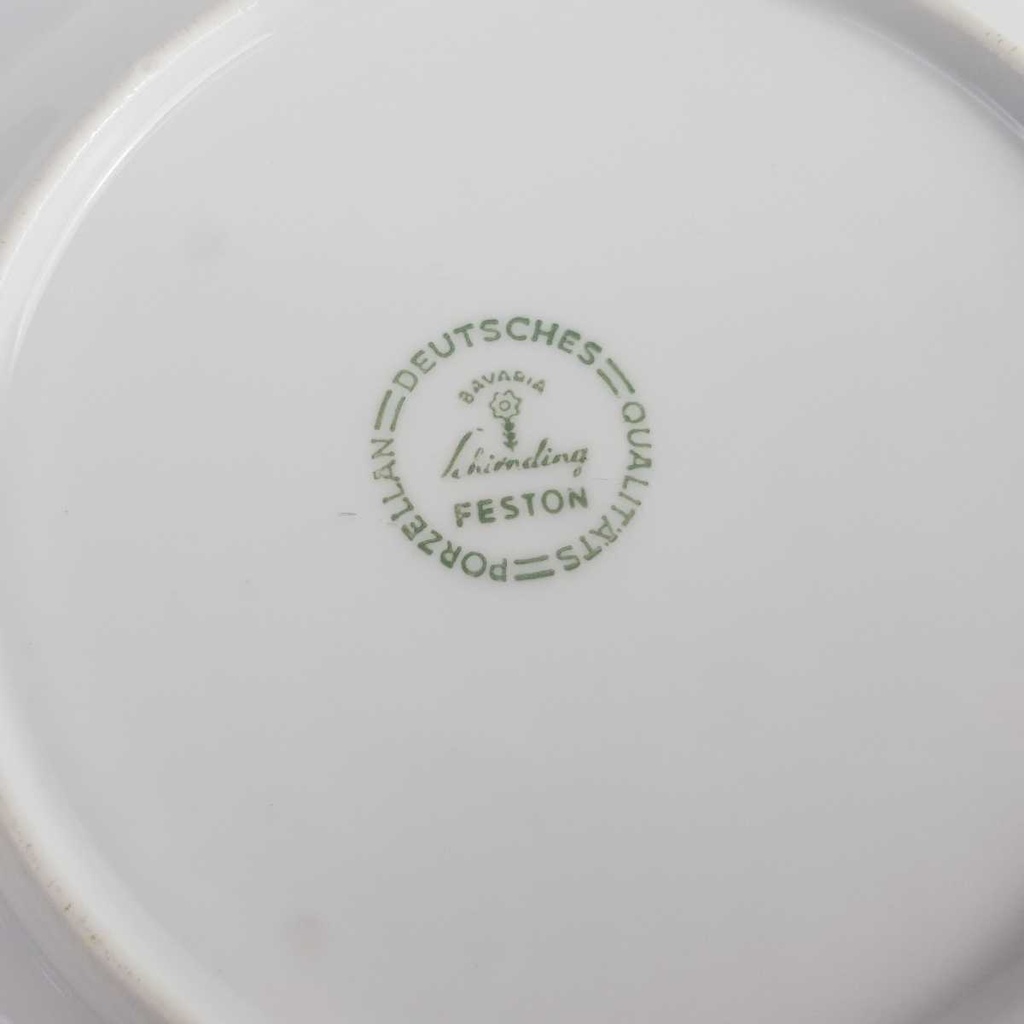 [458164248] Suppenteller 23,8 cm Schirnding Bavaria Feston Weiß gebraucht - akzeptabel Bild 5