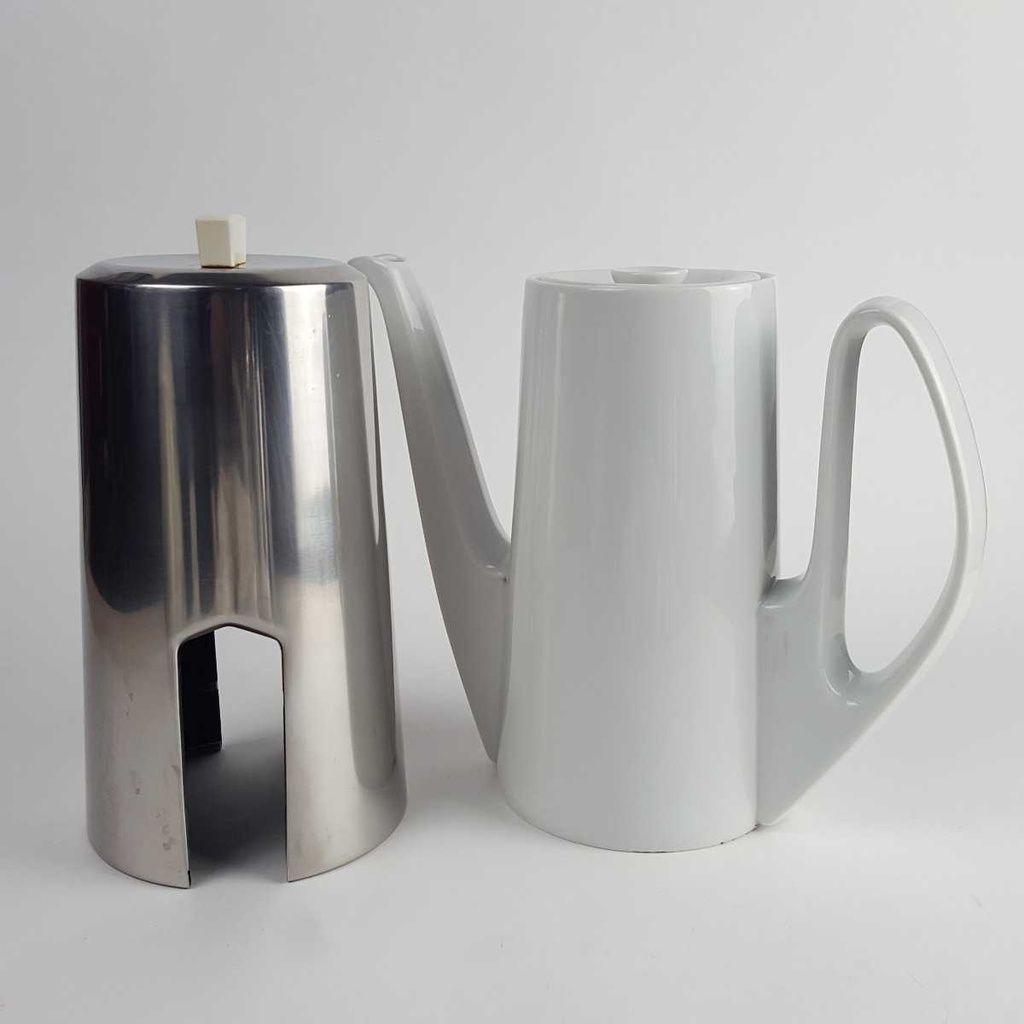 [458164250] Kaffeekanne mit Thermomantel 1,15 L Bauscher Bavaria gebraucht - gut Bild 6