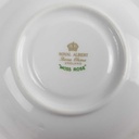 [458164255] Untertasse für Kaffee klein 12,4 cm Royal Albert Moss Rose gebraucht - gut Bild 4