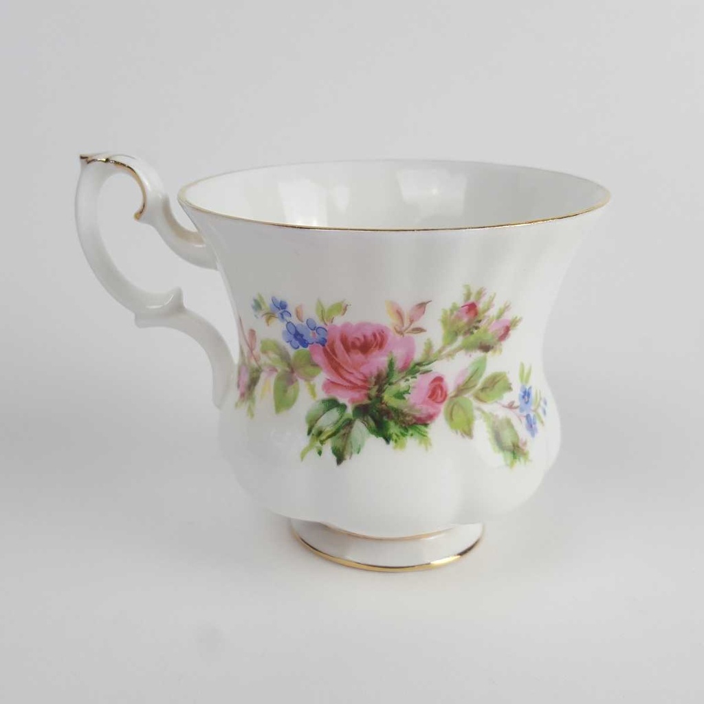 [458164257] Kaffeetasse klein 0,1 L Royal Albert Moss Rose gebraucht - gut Bild 3