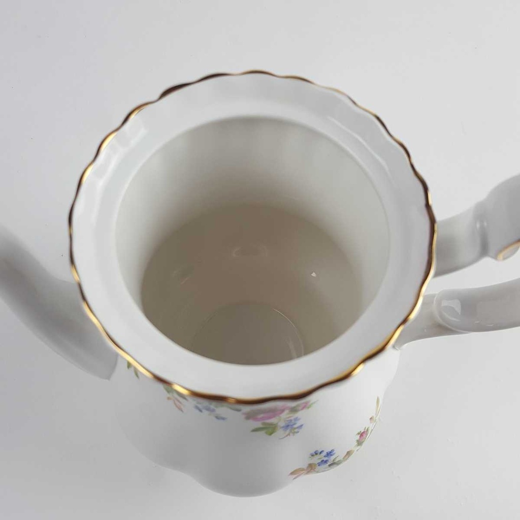 [458164260] Kaffeekanne klein 0,9 L Royal Albert Moss Rose gebraucht - gut Bild 6
