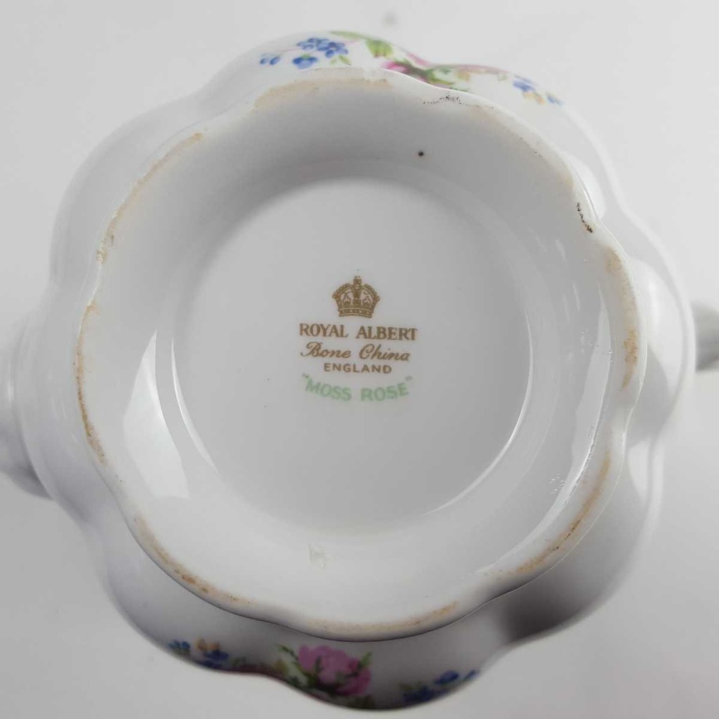[458164260] Kaffeekanne klein 0,9 L Royal Albert Moss Rose gebraucht - gut Bild 7