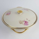 [458164262] Ragoutterrine Terrine Servierschüssel 1 L Heinrich Anmut Orchidee Selb gebraucht - gut Bild 4