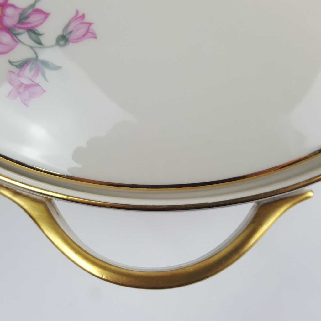 [458164262] Ragoutterrine Terrine Servierschüssel 1 L Heinrich Anmut Orchidee Selb gebraucht - gut Bild 5