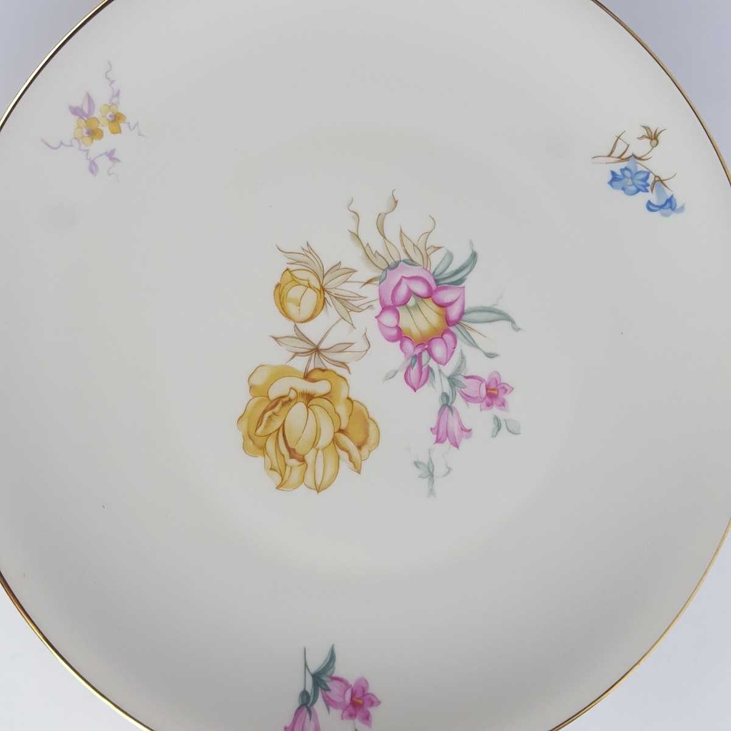 [2119147] 6er Set Speiseteller Essteller 25,2 cm Heinrich Anmut Orchidee Selb gebraucht - gut Bild 5