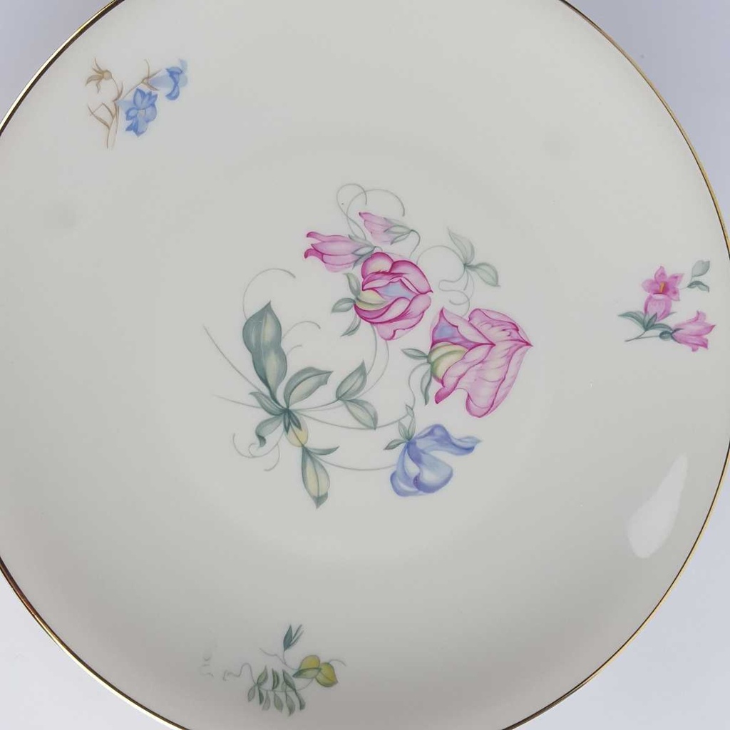 [2119147] 6er Set Speiseteller Essteller 25,2 cm Heinrich Anmut Orchidee Selb gebraucht - gut Bild 6