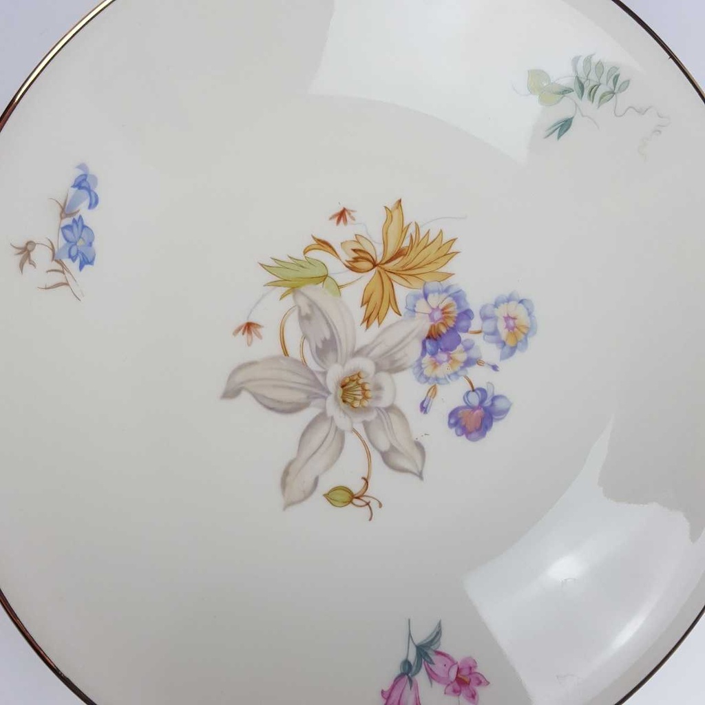 [2119148] 6er Set Suppenteller 23 cm Heinrich Anmut Orchidee Selb gebraucht - gut Bild 6