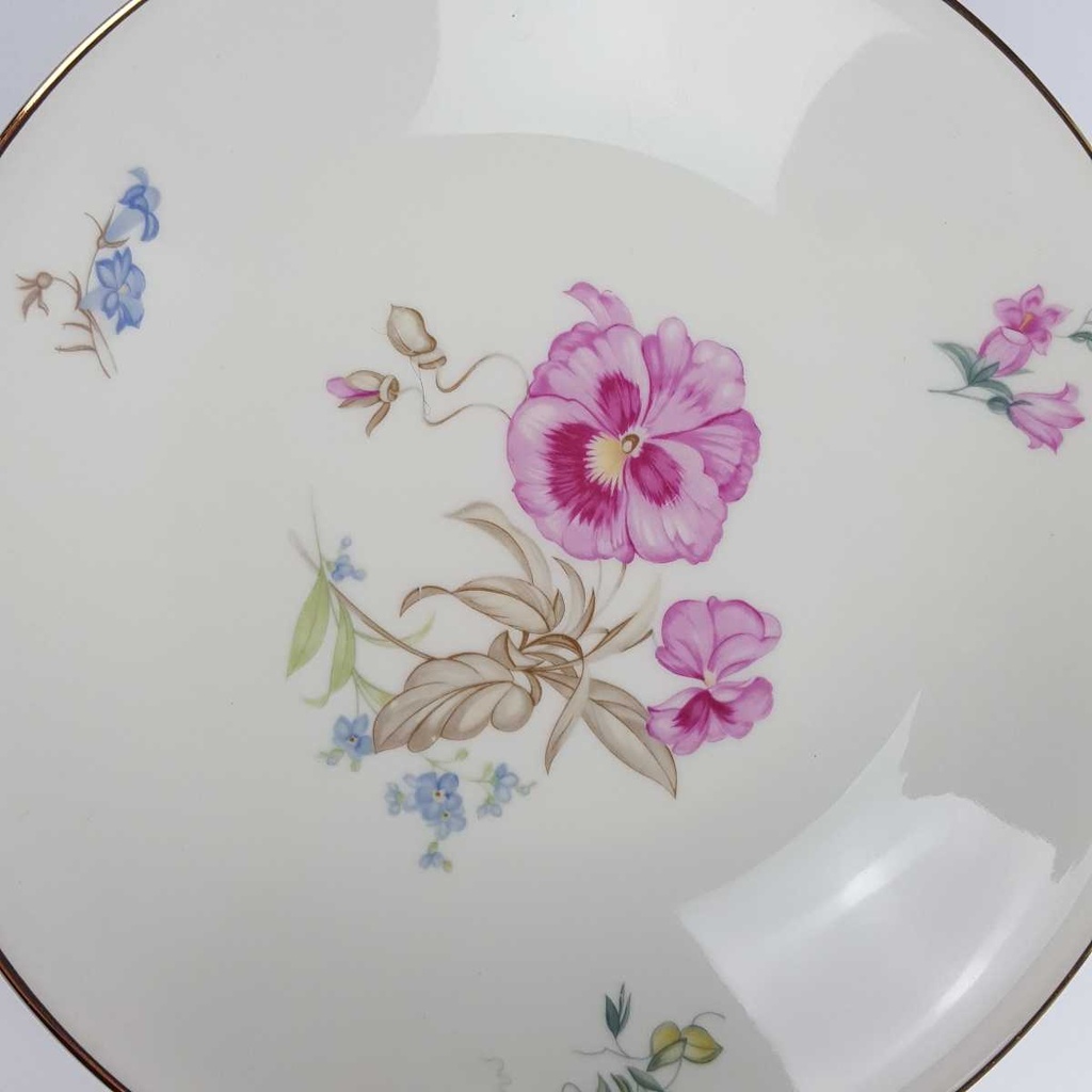 [2119148] 6er Set Suppenteller 23 cm Heinrich Anmut Orchidee Selb gebraucht - gut Bild 8