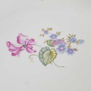 [458164269] Servierplatte Fleischplatte 36,8x26,5 cm Heinrich Anmut Orchidee Selb gebraucht - gut Bild 5