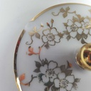 [458164275] Zuckerdose klein Rhenania Duisdorf Eva weiß gold gebraucht - gut Bild 4