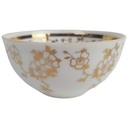 [458164277] Mokkatasse Tasse Rhenania Duisdorf Eva weiß gold gebraucht - gut Bild 2