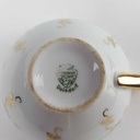 [458164277] Mokkatasse Tasse Rhenania Duisdorf Eva weiß gold gebraucht - gut Bild 7