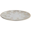 [458164278] Untertasse klein 11,2 cm Rhenania Duisdorf Eva weiß gold gebraucht - gut Bild 2
