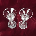 [2119149] 2er Set Kerzenhalter Kerzenständer Glas H 15,5 cm Bild 3