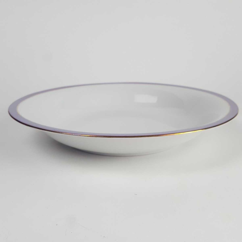 [458164292] Suppenteller Dessertteller 22,3 cm Mitterteich Blau gold gebraucht - gut Bild 3