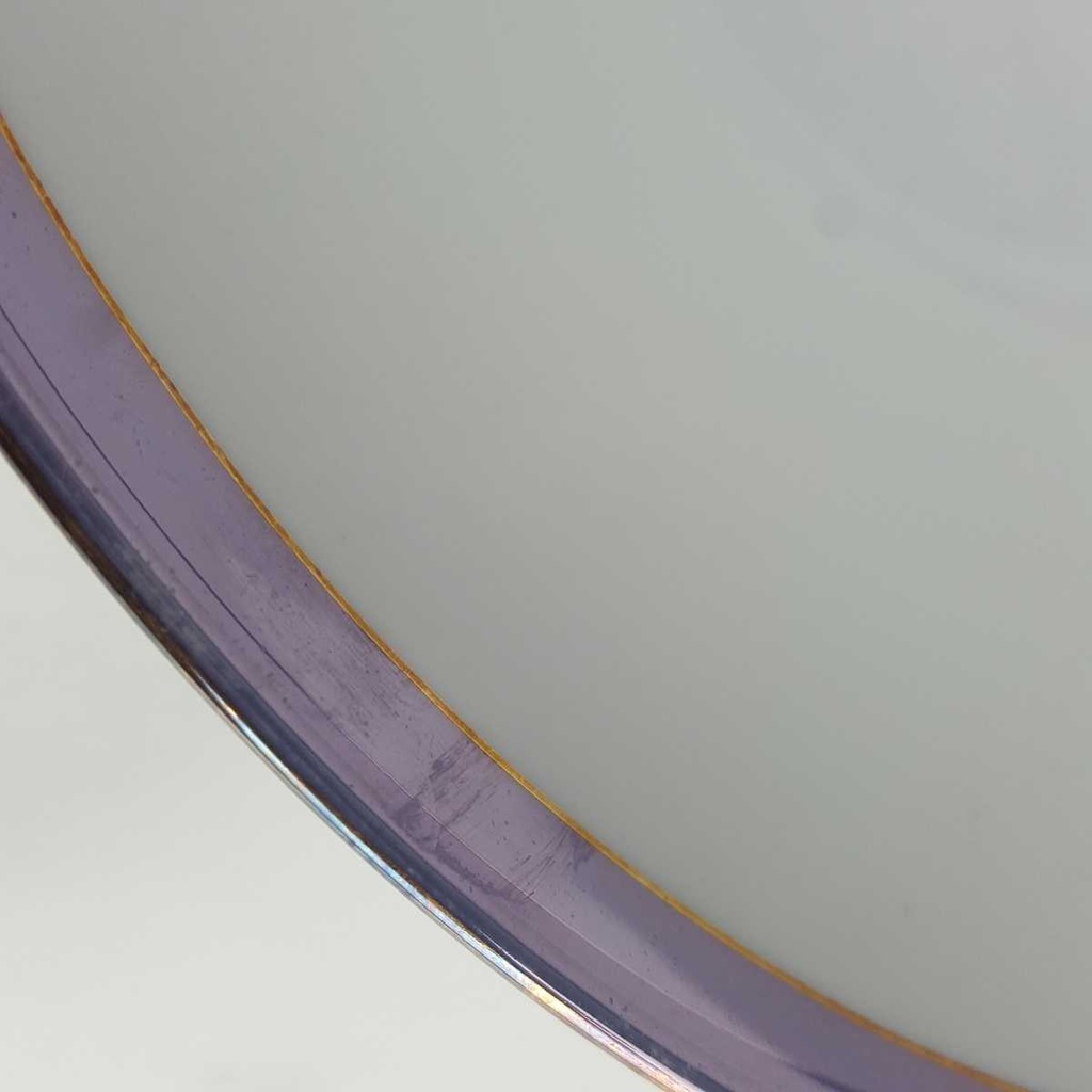[458164293] Schüssel Dessertteller 23 cm Mitterteich Blau gold gebraucht - akzeptabel Bild 3