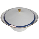 [458164294] Schüssel Terrine 1,45 L Mitterteich Blau gold gebraucht - akzeptabel Bild 2