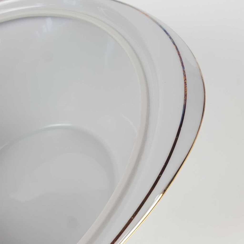 [458164294] Schüssel Terrine 1,45 L Mitterteich Blau gold gebraucht - akzeptabel Bild 4