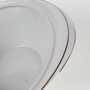 [458164294] Schüssel Terrine 1,45 L Mitterteich Blau gold gebraucht - akzeptabel Bild 4