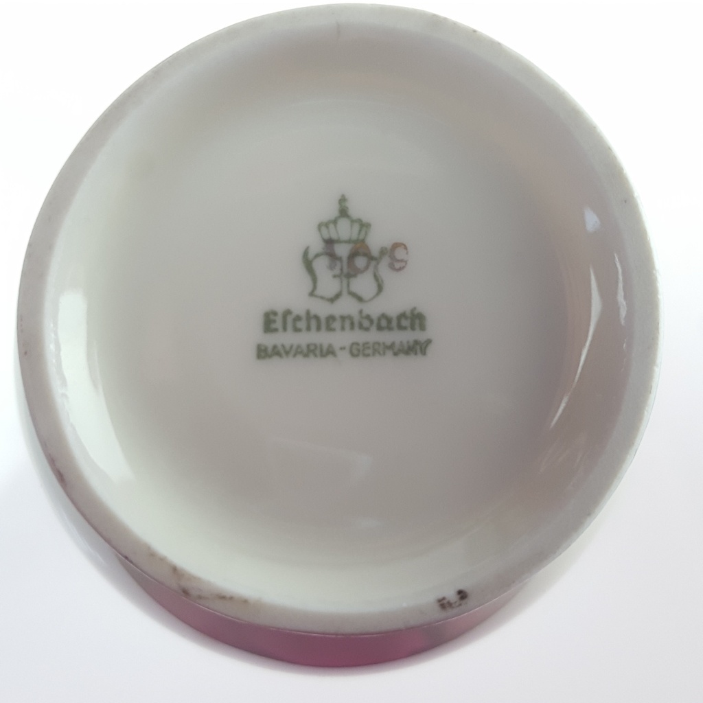 [458164299] Vase Goldrand 20 cm Eschenbach gebraucht - gut Bild 4