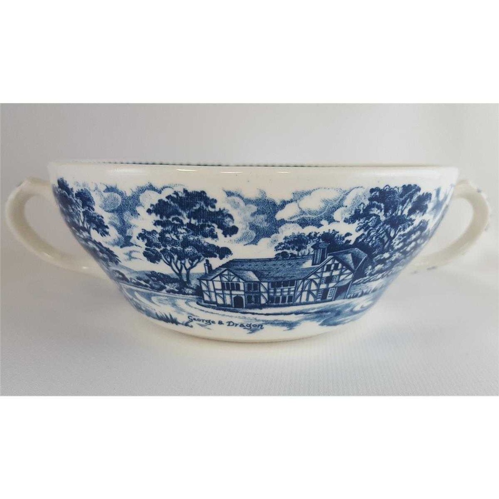 [4581643] Suppentasse Grindley English Country Inns Blau gebraucht - sehr gut Bild 2