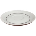 [45816430] Untertasse für Kaffee 14,3 cm Thomas Porzellan Lanzette Platinrand Bild 2